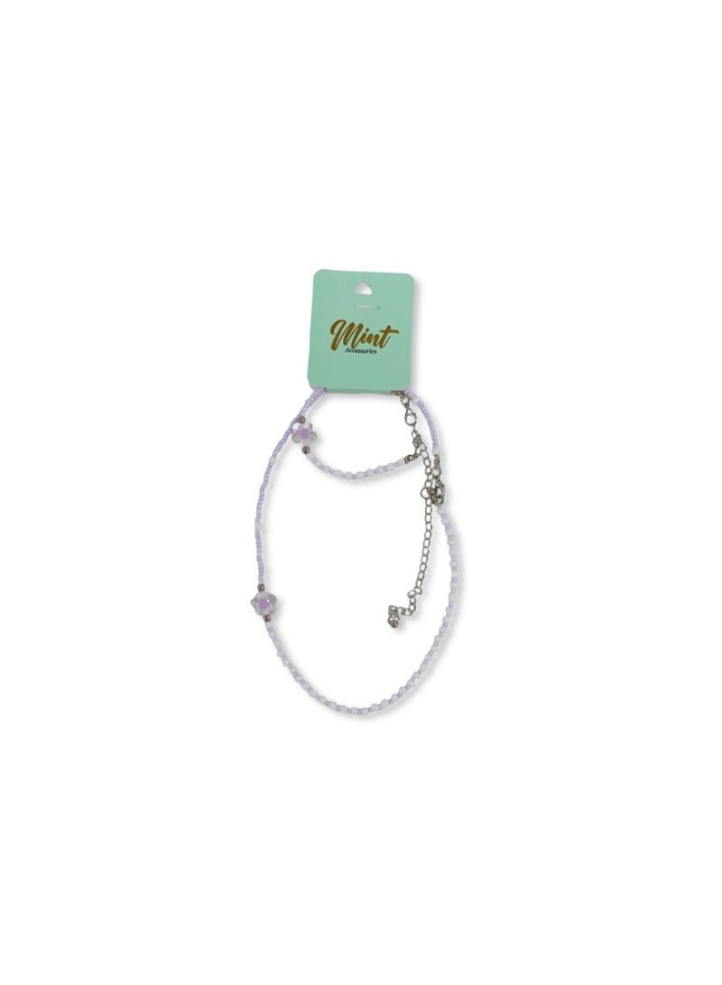 Mint-X قلادة زهور - Image 1